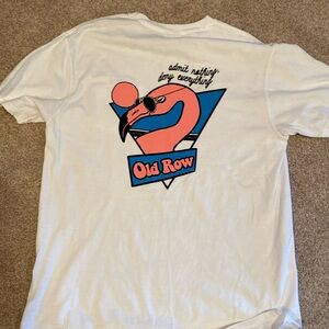 Old Row Flamingo “Admit Nothing Deny Everything” Tshirt